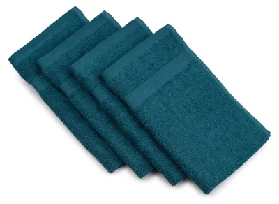 Immagine prodotto di Gözze - Asciugamani per ospiti, set da 4, morbidi e assorbenti, 100% cotone, 30 x