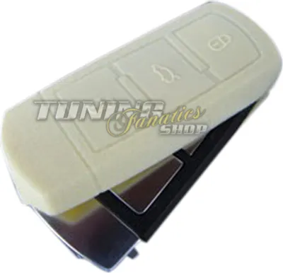 Produktbild von Cover Schlüsseltasche Schlüsselcover Etui für VW Passat 3C B6 CC + Variant BEIGE