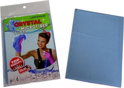 Produktbild von Kristall-Mikrofasertuch - für Glas
