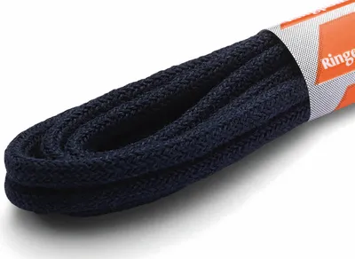 Produktbild von RINGELSPITZ - Rund Dünn – Feine Schnürsenkel für Elegante Schuhe - 90 cm, marineblau