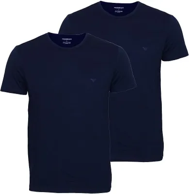 Immagine prodotto di EMPORIO ARMANI 2P O-NECK RUNDHALS T-SHIRT 2 blau S