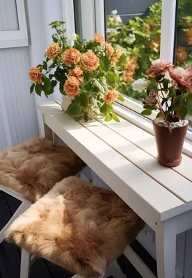Produktbild von Lammfell Sitzkissen 40 x 40 cm Coburger Fuchsschaf -