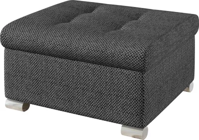 Produktbild von MIRJAN24 Polsterhocker Niko Klein, Stilvoll Sitzhocker vom Hersteller, Moderne Hocker (Farbe: Majorka 03)