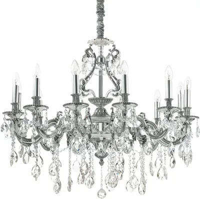 Produktbild von Ideal Lux Hängeleuchte Gioconda Sp12 Silberfarben