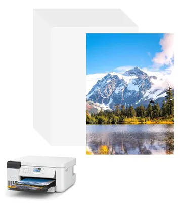 Produktbild von 100 Blatt A4 Fotopapier, glänzend, 200 g/m², wasserfest