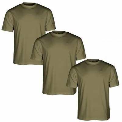 Produktbild von 3er-Set: T-Shirts Herren (Oliv) Größe M