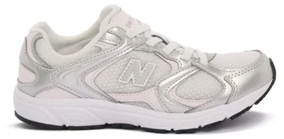 Produktbild von New Balance Kinder Halbschuhe P4088NR Schnürschuhe in Silber für Jungen und Mädchen