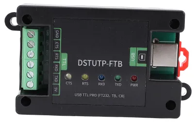 Image de Convertisseur USB vers TTL avec puce FT232 - Module de conversion de port série USB vers TTL avec protection contre les surintensités
