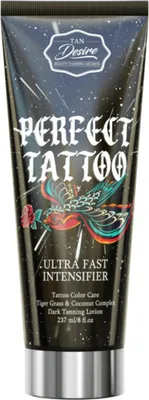 Productafbeelding van Tan Desire Perfect Tattoo ultrasnelle bruiningsversneller 237 ml