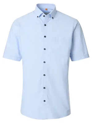 Produktbild von Redmond - Comfort Fit - Herren Freizeithemd Kurzarm (261010999), Größe:XL, Farbe:Blau(100)