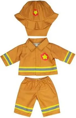 Obrázok produktu pre Oblečenie pre bábiku Miniland hasič 38cm - vzdelávacia hračka pre deti