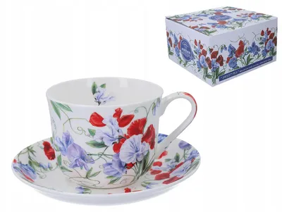 Obrázek produktu pro Carmani Heritage porcelánová filiżanka 400 ml květinová