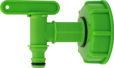 Immagine prodotto di Graf Otto IBC-Adapter kleiner Hahn Zubehör IBC Tank Kunststoff grün Wasserhahn