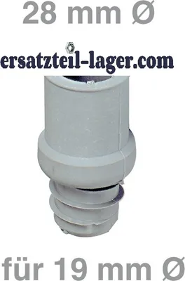Produktbild von Europart AblaufschlauchEndstück 28mmØfür 19mm