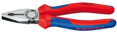 KNIPEX Universalzange doppelt gekröpft KNIPEX doppelt gekröpfte Universalzange 200 mm