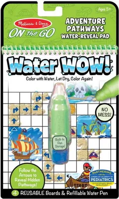 Produktbild von Melissa & Doug Malbuch mit Wasser Water Wow Finde deinen Weg - ein Abenteuer