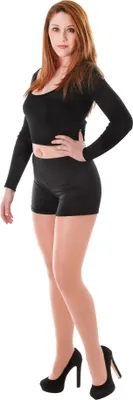 Produktbild von Bristol Novelty - Hotpants für Damen BN1793 (Einheitsgröße) (Schwarz)