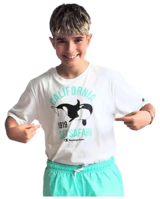 Image de T-shirt Champion 306052S22-WW001 pour Garçon