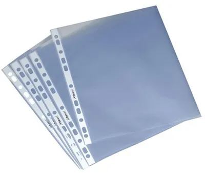 Produktbild von Rexel Prospekthülle A4 PP, fs (50), 210 x 297 mm (A4), Transparent, Polypropylen (PP), Porträt, 50 Stück(e)