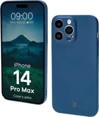 Produktbild von Bizon Case Lupka Apple iPhone 14 Pro Max blau