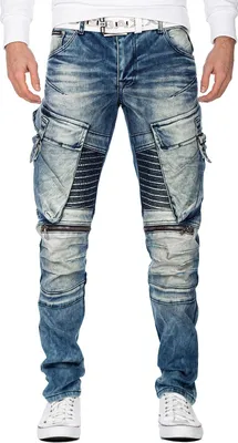 Produktbild von Cipo & Baxx Herren Jeans CD523 Blau W42/L34