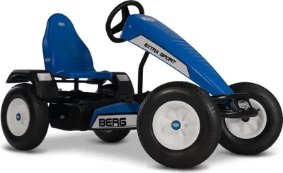 Produktbild von Berg Toys Tretfahrzeug Go-Kart Extra Sport BFR-3, blau, LxBxH: 156x81x86 cm; 07.20.01.00