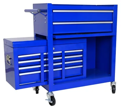Obrázok produktu pre Skriňa na náradie - pracovná skriňa - úložný box na náradie - kovová skriňa - 8 zásuviek