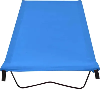 Produktbild von vidaXL Campingbett 180x60x19 cm Oxford-Gewebe und Stahl Blau