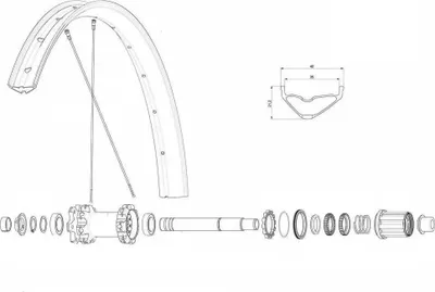 Image de Mavic Mtb Feder 3 unités Argent Argent One Size
