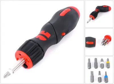Produktbild von Würth Pistolen-Ratschen-Magazinschraubendreher Set 06136401