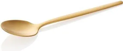 Produktbild von 24x Espressolöffel ALEX GOLD, mit gold, matte PVD Beschichtung, 11 cm, Chromnickelstahl 18/10