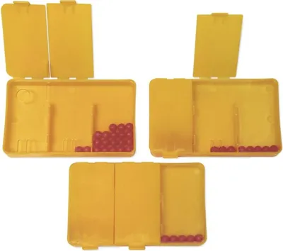 Produktbild von TimeTEX Schüttelbox 3-tlg., mit 20 Perlen
