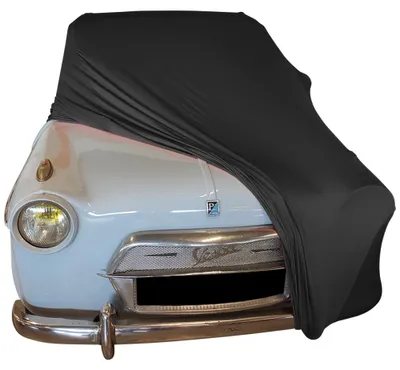 Image de Housse de voiture intérieure adaptée à Vespa 400 Noir NEU Bâche de protection