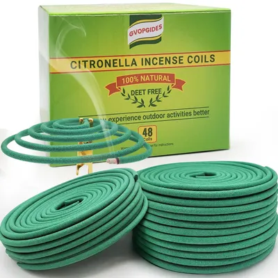Produktbild von Citronella-Räucherstäbchen für Innen- und Außenbereich (48 Stück)