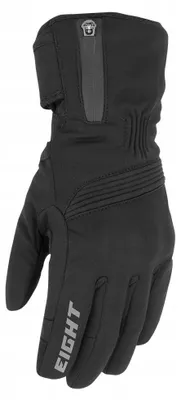 Obrázek produktu pro Motocyklové rukavice TUNDRA2, zateplené, nepromokavé, černé, velikost XS