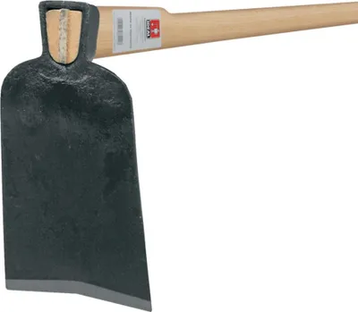 Produktbild von Ideal Ulmer Hacke, geschmiedet m. Eschestiel 1350mm Gr.0kantiges Haus