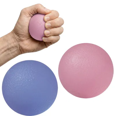 Imagen del producto de Pelotas antiestrés, ejercicios para las manos, bolas terapéuticas de gel, juego de 2 unidades
