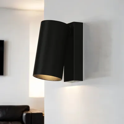 Produktbild von Spot Metall GU10 verstellbar Schwarz Modern