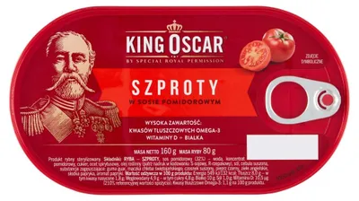 Immagine prodotto di Spratto in salsa di pomodoro 160 g
