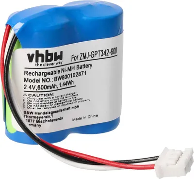 Produktbild von vhbw Akku kompatibel mit Philips Xalio 200, 200 Duo schnurlos Festnetz Telefon (600 mAh, 2,4 V, NiMH)