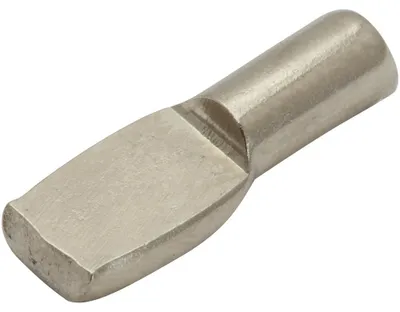 Produktbild von Packung mit 20 Steckklampen, verchromter Stahl, 4 mm Durchmesser