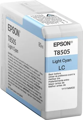 Produktbild von Epson Tintenpatrone light cyan T 850 80 ml               T 8505