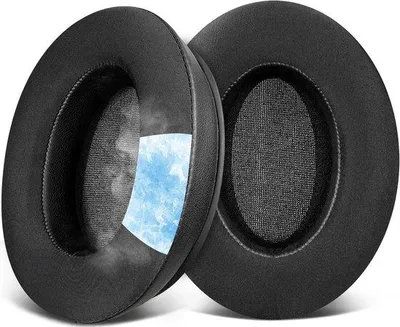 Productafbeelding van Comfortabele vervangende oorkussens voor Sennheiser HD280 en HD281 koptelefoons, geluidsisolatie en ademend ontwerp - Zwart