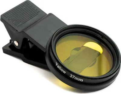 Produktbild von SYSTEM-S Farbfilter Gelb 37 mm Gewinde anschraubbar Filter für Fotografie