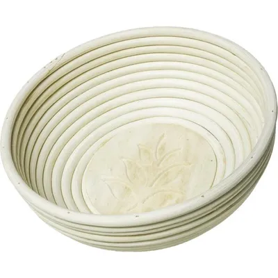 Obrázok produktu pre Gärkorb rund, Holzboden, Höhe: 80 mm, ø: 230 mm,  Ranke
