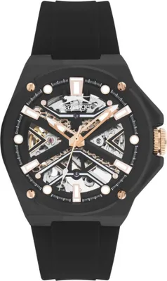 Produktbild von Herrenuhr SLAZENGER SL.09.2265.1.05 Schwarz fashion skeleton