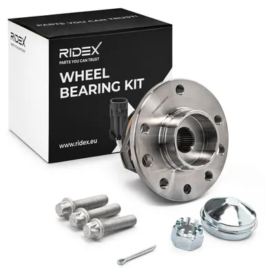 Produktbild von RIDEX Radlagersatz Vorne für OPEL Astra G CC (T98) 136,6mm 654W0025