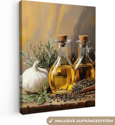 Obrázok produktu pre Obrazy na plátne 60x80 cm - príroda - kuchyňa - korenie, nástenné umenie, dekorácie na stenu obývacia izba, obraz
