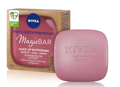 Produktbild von NIVEA MagicBAR Solid Face Cleansing Makeup Remover 75g