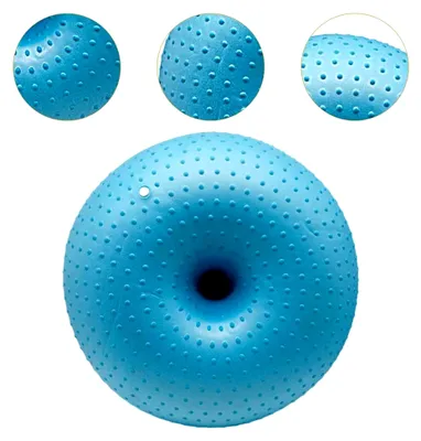 Produktbild von Gymnastikball 50 cm, Anti-Burst Yoga Ball, Verdickter Sitzball und Balance Ball, Übungen für Schwangerschaft, Pilates Ball für Yoga und Fitness
